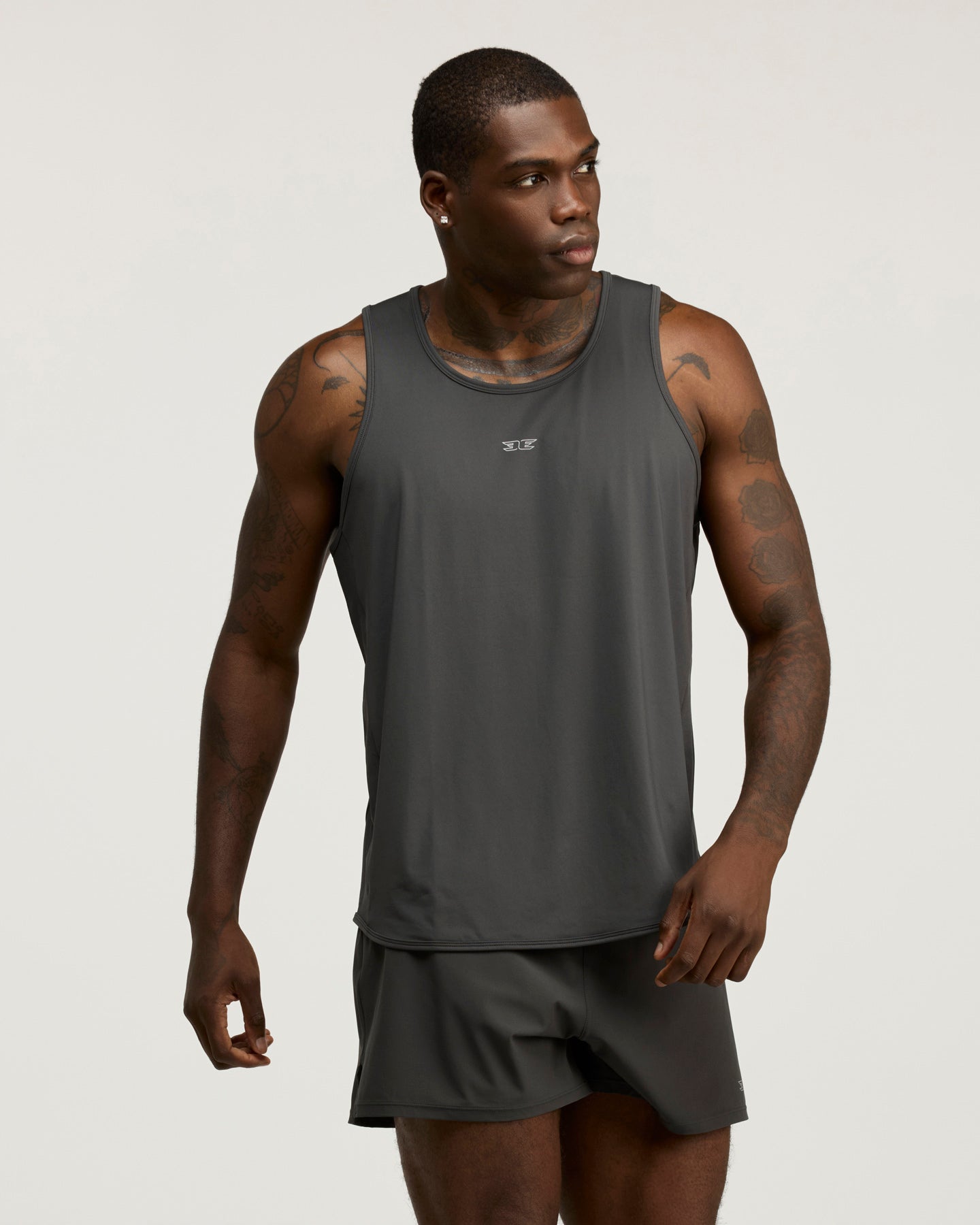 Men's ProSport Singlet - Charcoal