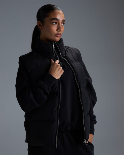 Premium Unisex Puffer Vest - Black