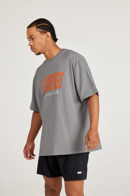 Athletics Club Tee - Grey