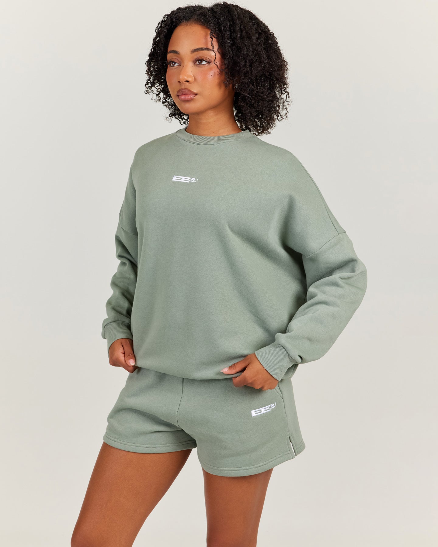 Arc Unisex Crewneck - Dusty Sage