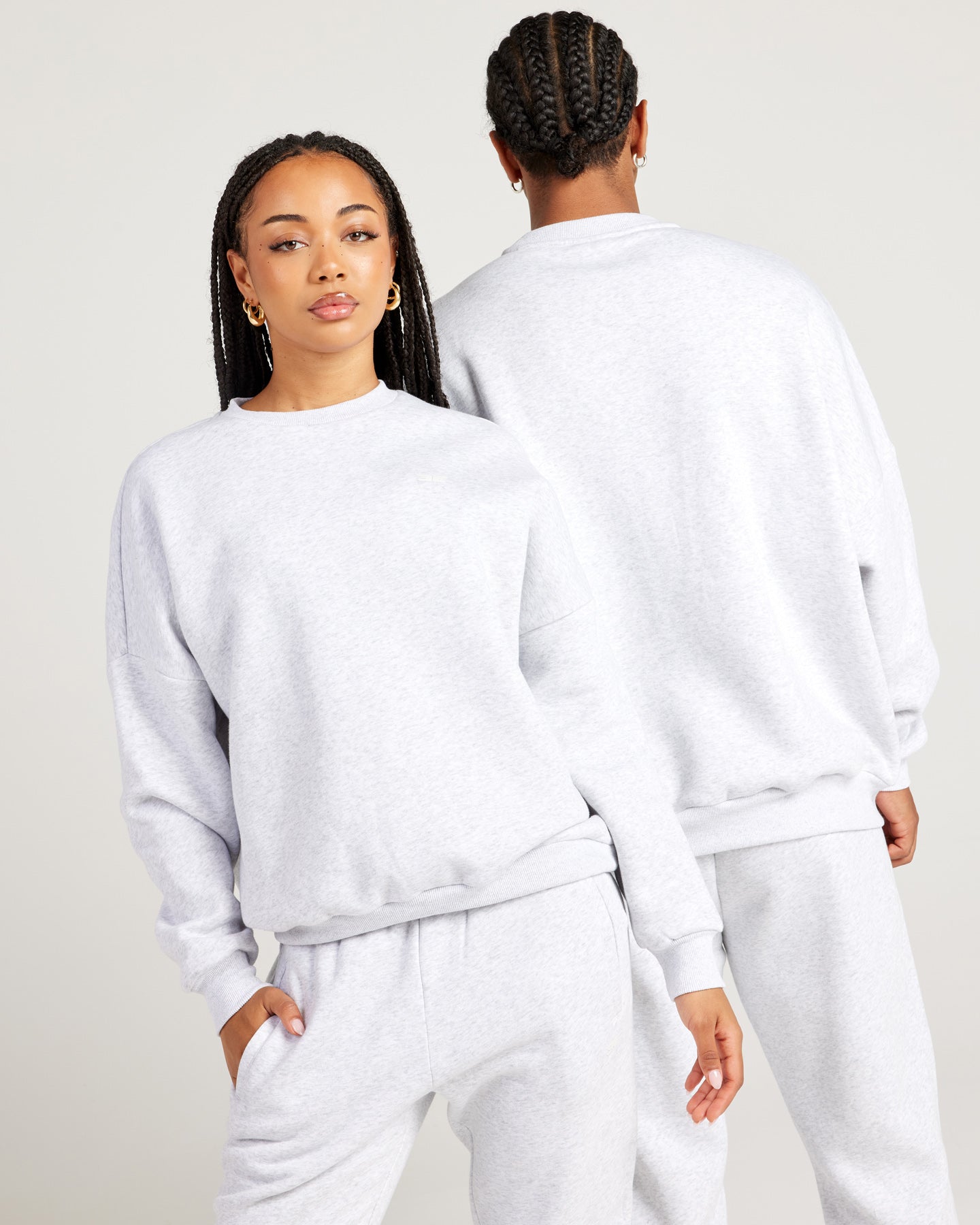 Omni Unisex Crewneck - Grey Marle/Grey Marle