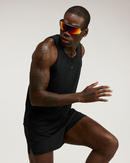 Men's ProSport Singlet - Black