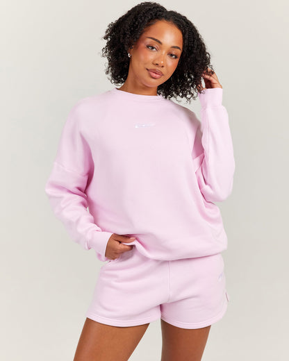 Arc Unisex Crewneck - Soft Pink