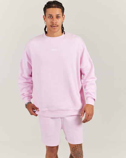 Arc Unisex Crewneck - Soft Pink