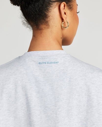 Women's Athletics Club Tee - Grey Marle