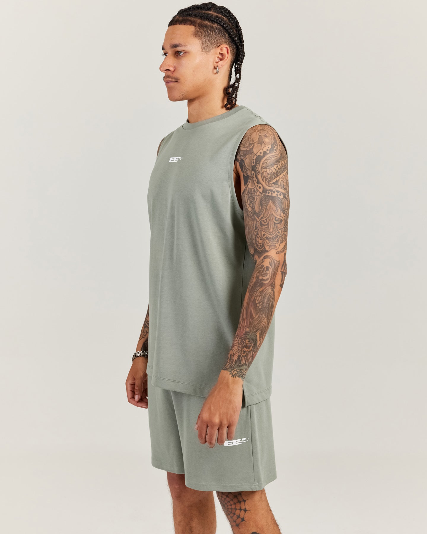 Arc Men's Tank - Dusty Sage