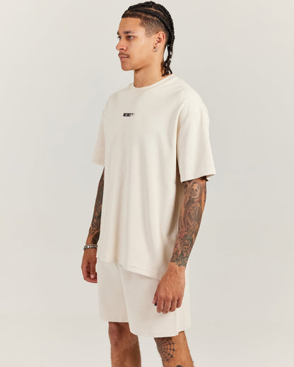 Arc Oversize Men's Tee - Bone