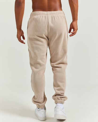 Heavy Weave Joggers - Taupe