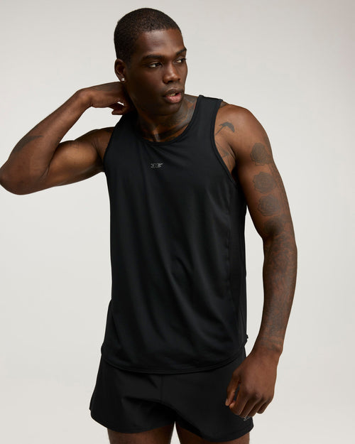 Men's ProSport Singlet - Black